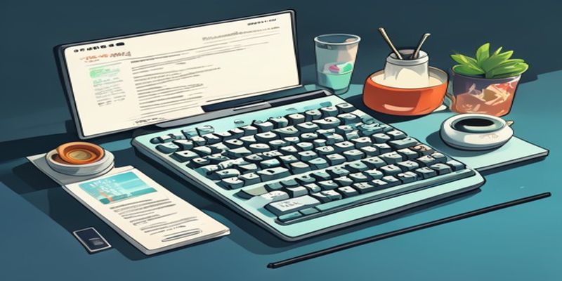 純白の無刻印キーボードの実践的な使い方とセットアップ